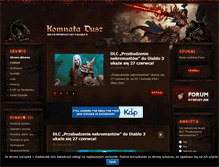 Tablet Screenshot of komnatadusz.pl